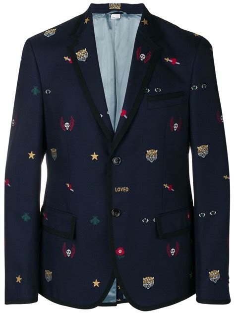 designer blazer for men guccy|Gucci.